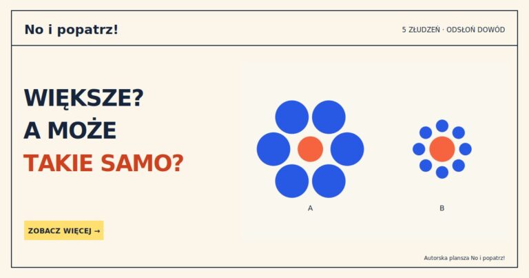 WIĘKSZE? A MOŻE TAKIE SAMO?